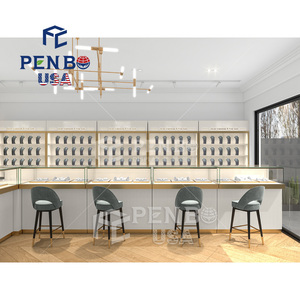 Thiết Kế Nội Thất Đồ Nội Thất Cho Cửa Hàng Đồ Trang Sức Đồng Hồ Thanh Lịch Trình Trình Bày Kệ Quầy Và Kệ Cho Showcase Hiển Thị - Product Image 1