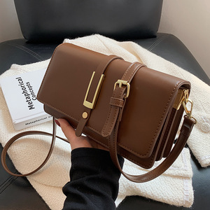 Borsa a tracolla con pochette in PU da donna 2025 in stile borsa moda all'ingrosso - Product Image 3