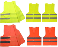 Gilet Riflettente di Sicurezza per Corsa e Ciclismo, Gilet Alta Visibilità per Lavori Edili
