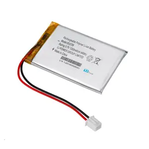 Batterie rechargeable au lithium polymère 3.7V 503759 1200mAh batterie personnalisée certifiée KC