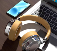 LINX grosir VJ364 Headset nirkabel Stereo, earphone gaming, Headphone logam OEM