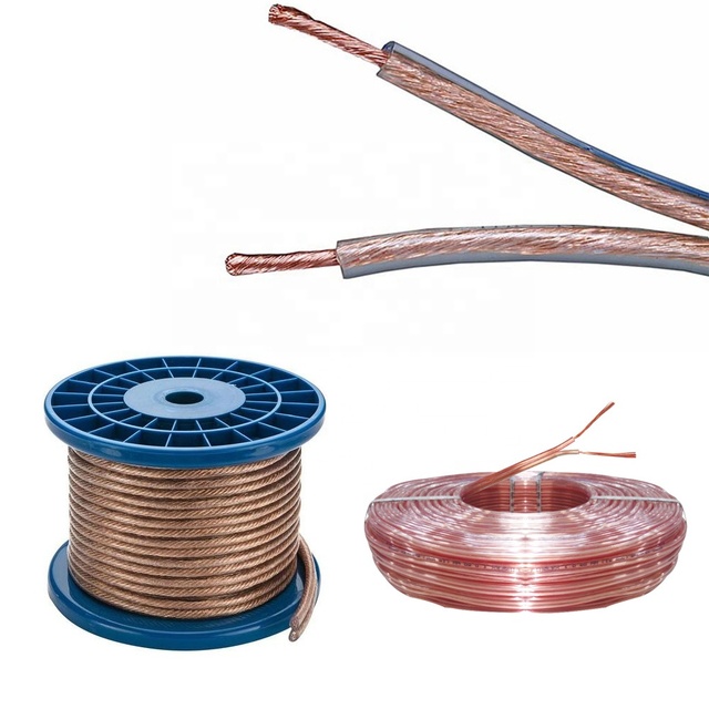 00m 12 14 Gauge Oxygen-Free Copper Speaker Cable Wire In-Wall Speaker Wire