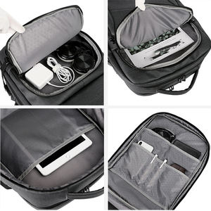 Fournisseur de sacs d'ordinateur portables imperméables personnalisés pour les entreprises, les voyages scolaires, les femmes et les hommes, sac à dos intelligent - Product Image 6