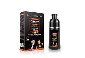 แชมพูเปลี่ยนสี<span class=keywords><strong>ผม</strong></span> 5 in 1 ออร์แกนิค แชมพูย้อมผมสีดำ น้ำมันอาร์แกนจีน รับผลิตแบบ OEM ODM ขายส่ง - Product Image 3