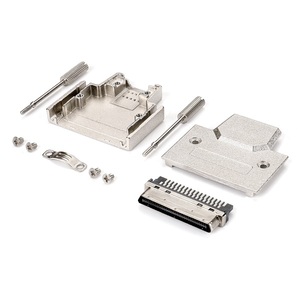 Kinkuo vhdci 68pin nam nối hàn loại Pitch = 0.8mm với mui xe kim loại vhdci 68pin kết nối cho cáp - Product Image 4