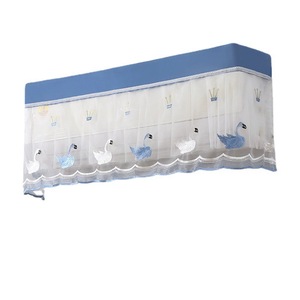 Housse de climatiseur 1-1,5 Hp, design lapin jaune, installation facile pour chambre à coucher - Product Image 4