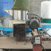 Machine à granulés de bois 132KW 1,5-2T/H, pour la fabrication de granulés de biomasse à partir de sciure de bois et de coques de riz