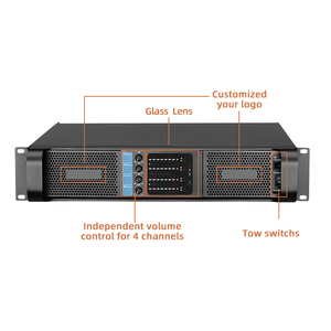 Amply công suất cao bán chạy FP10000Q FP2000Q FP14000, trở kháng 8 Ohm, vỏ kim loại - Product Image 4