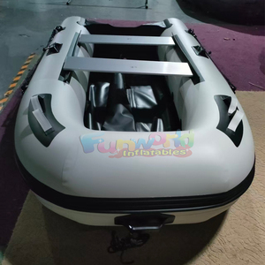 Bote inflable comercial de casco rígido, balsa fluvial, bote deportivo de rescate, bote de buceo, bote de pesca, bote auxiliar, pontón. - Product Image 2
