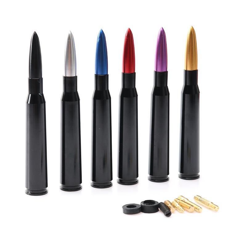 Универсальные внешние аксессуары, автомобильная антенна, Модифицированная антенна двигателя пикапа, мачта, персонализированная цилиндрическая антенна