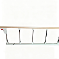 Barre d'appui latérale pour lit en forme de U anti-chute pour personnes âgées, poignée d'assistance pour lit de personne âgée, barre d'aide pour lit pour hôpital et soins à domicile