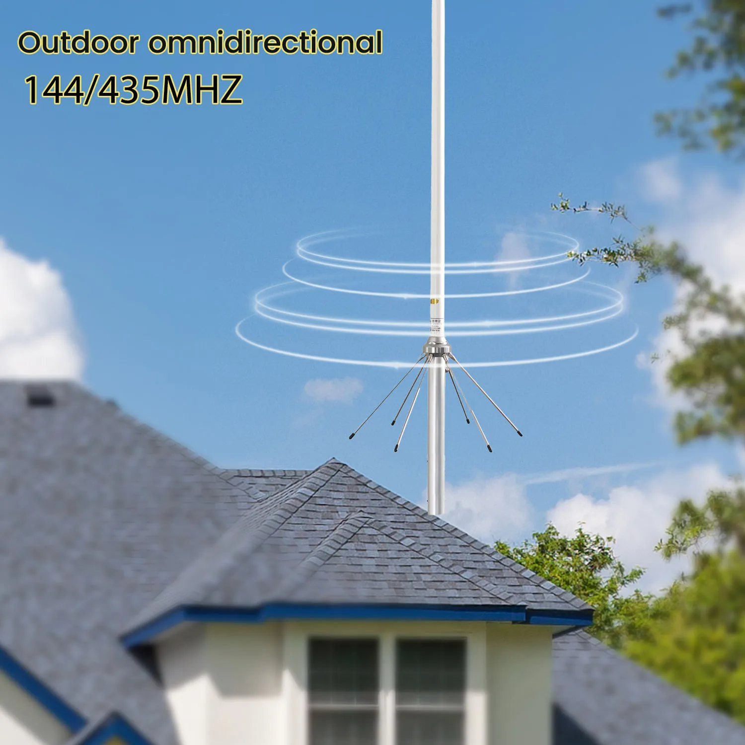Antenne Radio VHF Omnidirectionnelle 150 MHz – Schomandl K51262 – NEUVE