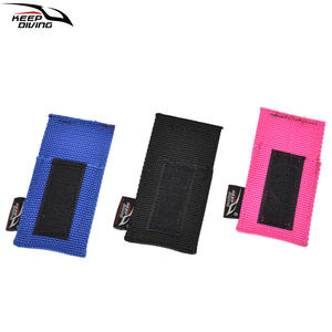 Ciseaux de plongée sous-marine, coupe-corde, étui de protection, sangle de fixation, boucle auto-agrippante, équipement de plongée en carbone pour la plongée en apnée - Product Image 2