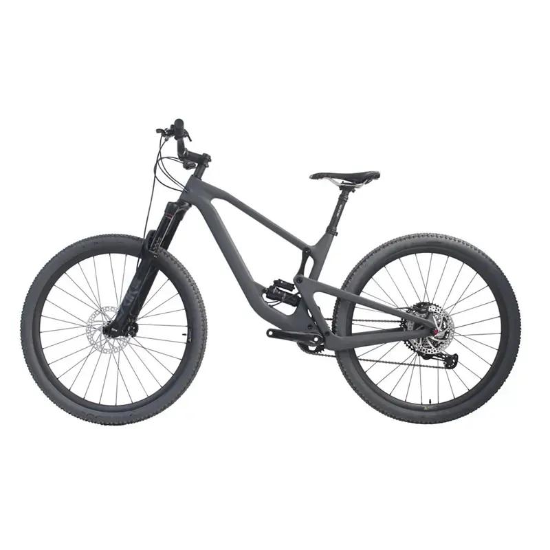 Углеродный горный велосипед 29 дюймов с полной подвеской Shimano Groupset M7100 12 Скоростей AM All Mountain углеродное волокно Bicicletas горный велосипед 29