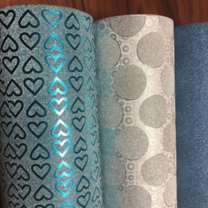 Película de laminación térmica de brillo <span class=keywords><strong>Cpp</strong></span> con patrón en relieve de brillo plateado brillante - Product Image 5