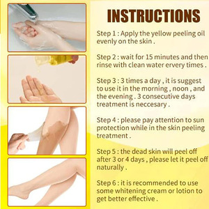 Nhãn Hiệu Riêng Không Có Nhãn Lột Dầu Làm Trắng Vàng Da Đen Lột Sáng Cơ Thể Khuôn Mặt - Product Image 6