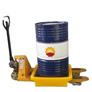 For Petroleum Liquid Collecting Oil Tray Spill Pallet 1 2 4 Drum Poly Spill Containment Pallet