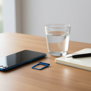 Tiroir pour carte SIM pour Xiaomi Mi 9 SE - Bleu - Product Image 2