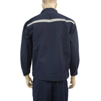 Rayures réfléchissantes mineurs combinaison de travail Cargo uniforme de travail du chantier Polyester coton adultes vêtements de travail S-XXXXL