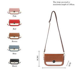 Baellerry Women's Crossbody Bag Horizontal <b>Square</b> Large Capacity Shoulder Bag For Everyday Use - Product Image 4