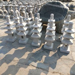 Granieten Japanse Stijl Tuin Stenen Lantaarn Outdoor Decoratie Lantaarn - Product Image 5