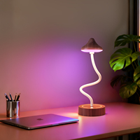Lampe de nuit à capteur de mouvement magnétique sans fil RGB, lampe murale réglable DIY, rechargeable par USB, lampe de table LED pour chambre à coucher