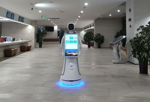 Amy Intelligent Service Robot pour la banque et la vente au détail-<span class=keywords><strong>Assistant</strong></span> interactif alimenté par l'IA avec écran tactile - Product Image 6