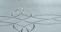 Machine de gravure sur verre CNC automatique, état neuf, avec moteur PLC et pompe pour usine de fabrication et construction
