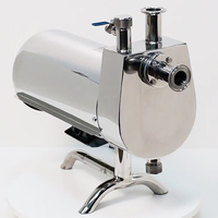 Pompe auto-amorçante sanitaire de catégorie comestible de pompe de circulation du monophasé 1hp CIP avec le chariot de prise