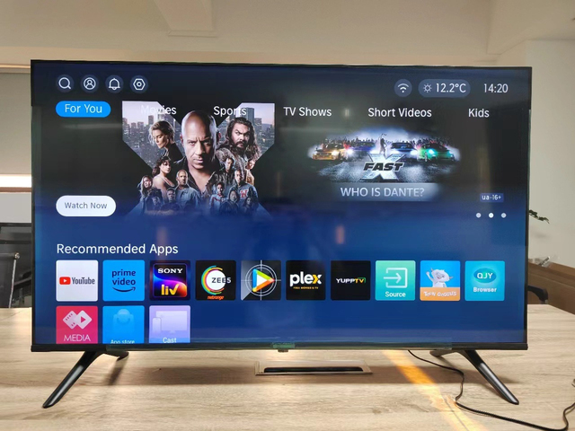 100 Inch HDR Smart Ultra Thin LED TV with Android Webos google TV System Voice Remote WiFi Bluetooth USB Multi-Interfaces Home