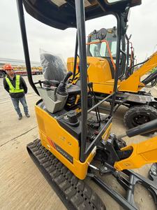 2026 9017F Mini Crawler Excavator 1.8 Ton Zero Tail <b>Swing</b> Hydraulic Digger Engine Motor High Efficiency Garden Indoor - Product Image 3