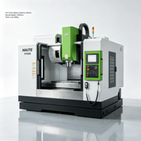 Centre d'usinage vertical automatique haute vitesse VF600, fraiseuse BT40 12000 tr/min, coupe de métaux robuste et efficace