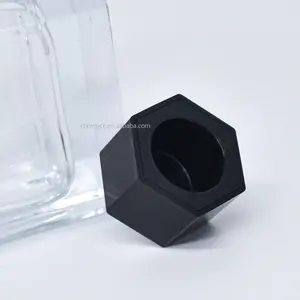 高品质六角fea15定制彩色塑料喷水瓶香水盖