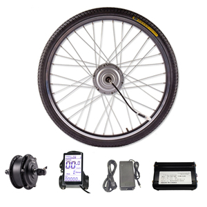 Kit de Conversión para Bicicleta Eléctrica Hosh de 350W, Motor BLDC de 20 Pulgadas con Disco, Controlador Inteligente, Pantalla LCD, Batería de Litio, <span class=keywords><strong>Accesorios</strong></span> de Alimentación - Product Image 3