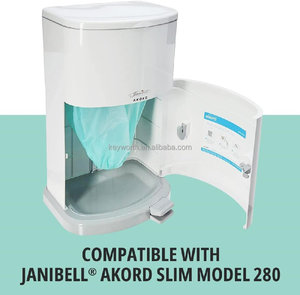Facile à remplacer et à éliminer Parfum frais Doublures de recharge de seau à couches extra épaisses compatibles avec DEKOR <span class=keywords><strong>KORBELL</strong></span> - Product Image 5