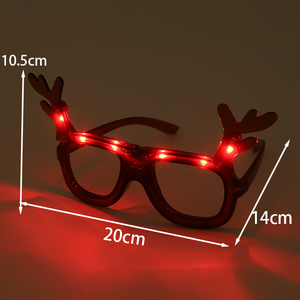 Occhiali LED Lampeggianti a Forma <span class=keywords><strong>di</strong></span> <span class=keywords><strong>Corna</strong></span> <span class=keywords><strong>di</strong></span> <span class=keywords><strong>Cervo</strong></span> - Accessori Portatili <span class=keywords><strong>di</strong></span> Alta Qualità in Plastica per Feste <span class=keywords><strong>di</strong></span> Diwali e Ringraziamento - Product Image 6