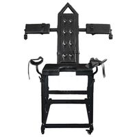 Chaise de levage des jambes BDSM, outils d'entraînement pour esclaves, jouets de bondage pour jambes écartées, jouets de retenue fixe pour les bras