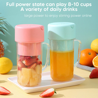 Presse-agrumes manuel commercial, mixeur portable, mini mixeur pour fruits, rechargeable par USB