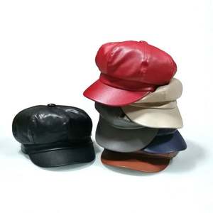 Béret en cuir PU pour femme, idéal pour l'automne et l'hiver, parfait pour le sport, la pêche et les activités de plein air – Vente chaude en stock - Product Image 2