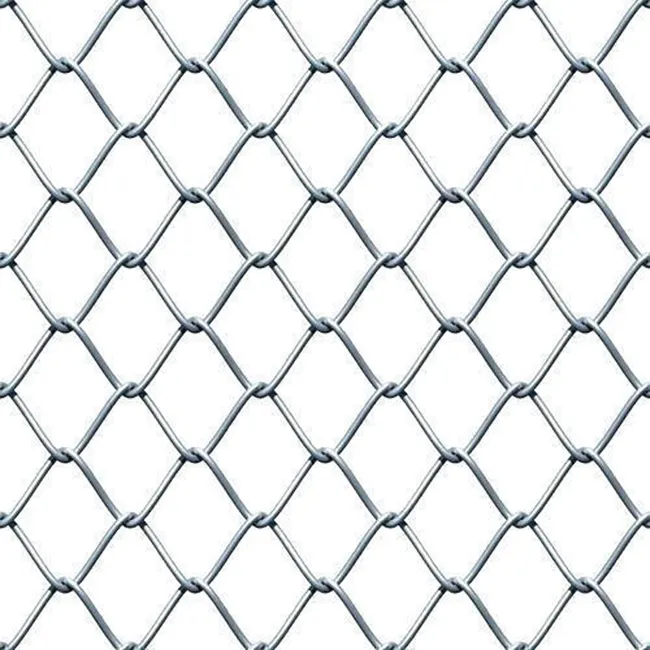 Galvanized Chain Link Fence Cyclone Wire Fence Price For Sale