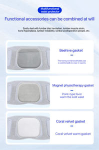 Conrida y tế chỉnh hình eo huấn luyện viên vành đai phong cách mới trở lại hỗ trợ với tính năng điều chỉnh sacral đau Corset thắt lưng bảo vệ - Product Image 3