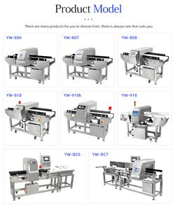 높은 갠트리 대형 감지 창 터치 스크린 산업용 금속 탐지기 터널 식품 금속 탐지기 - Product Image 6