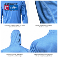 Chemise à capuche pour homme personnalisée, 100% polyester, manches longues, protection solaire, pêche, chasse, randonnée, OEM/ODM