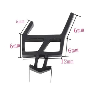 Tira de Sellado de Silicona en Forma de E, Moldura Industrial en Forma de U, Resistente a Altas Temperaturas, para Uso en Hornos, Procesamiento por Extrusión - Product Image 6