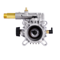 Bomba axial vertical de alta presión de 2700 Psi, estructura de pistón de cabeza de cobre de 180bar para tratamiento de aguas residuales