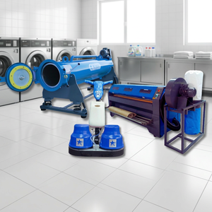 Commercial Carpet Cleaning System <b>Washer</b> Duster Dryer Set Fully Automatic Electric 3 Phase Stainless Steel - Product Image 1