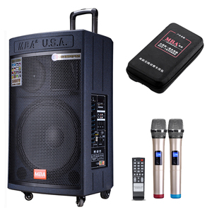 Loa Siêu Trầm MBA Bộ Khuếch Đại Giá Loa 100W Bộ Khuếch Đại Di Động Không Dây Loa Xe Đẩy 12 Hệ Thống Âm Thanh Hệ Thống Loa Di Động - Product Image 5