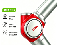 Brazo Robótico Industrial JAKA Pro 5 - 350W 100-240VAC, Capacidad de Carga Útil de 5 kg, Multiusos para Soldadura, Pulido y Rectificado