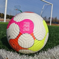 Ballon de football design moderne d'entraînement de football d'usine dernier modèle Ballon de football PU sans couture taille 5 PU
