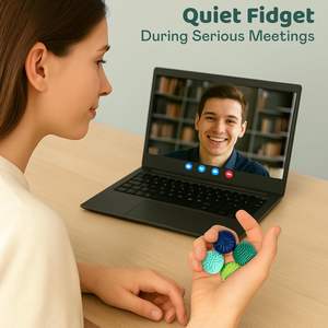 Personalización de silicona magnética sensorial Fidget Balls juguetes para adultos y adolescentes Strees Balls juguetes sensoriales para niños autistas - Product Image 5